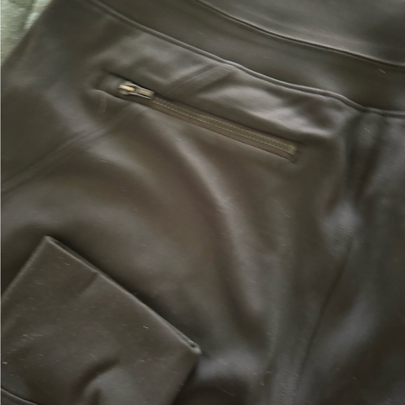 Athleta high rise Venice jogger black womens L $99 zip pockets athletic - Picture 6 of 8